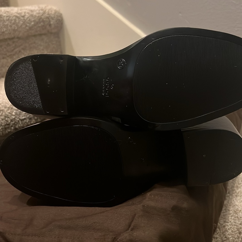 GUCCI NEW Authentic Gucci Wellington Rubber ridding boots size 39 - Picture 6 of 9